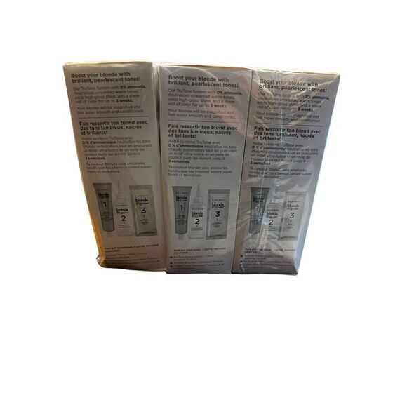 3 Clairol Blonde It Up Crystal Glow Toners Demi-Permanent Hair Dye, Radiant Opal - Picture 3 of 3